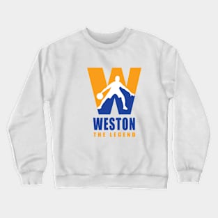 Weston Custom Player Basketball Your Name The Legend T-Shirt Crewneck Sweatshirt